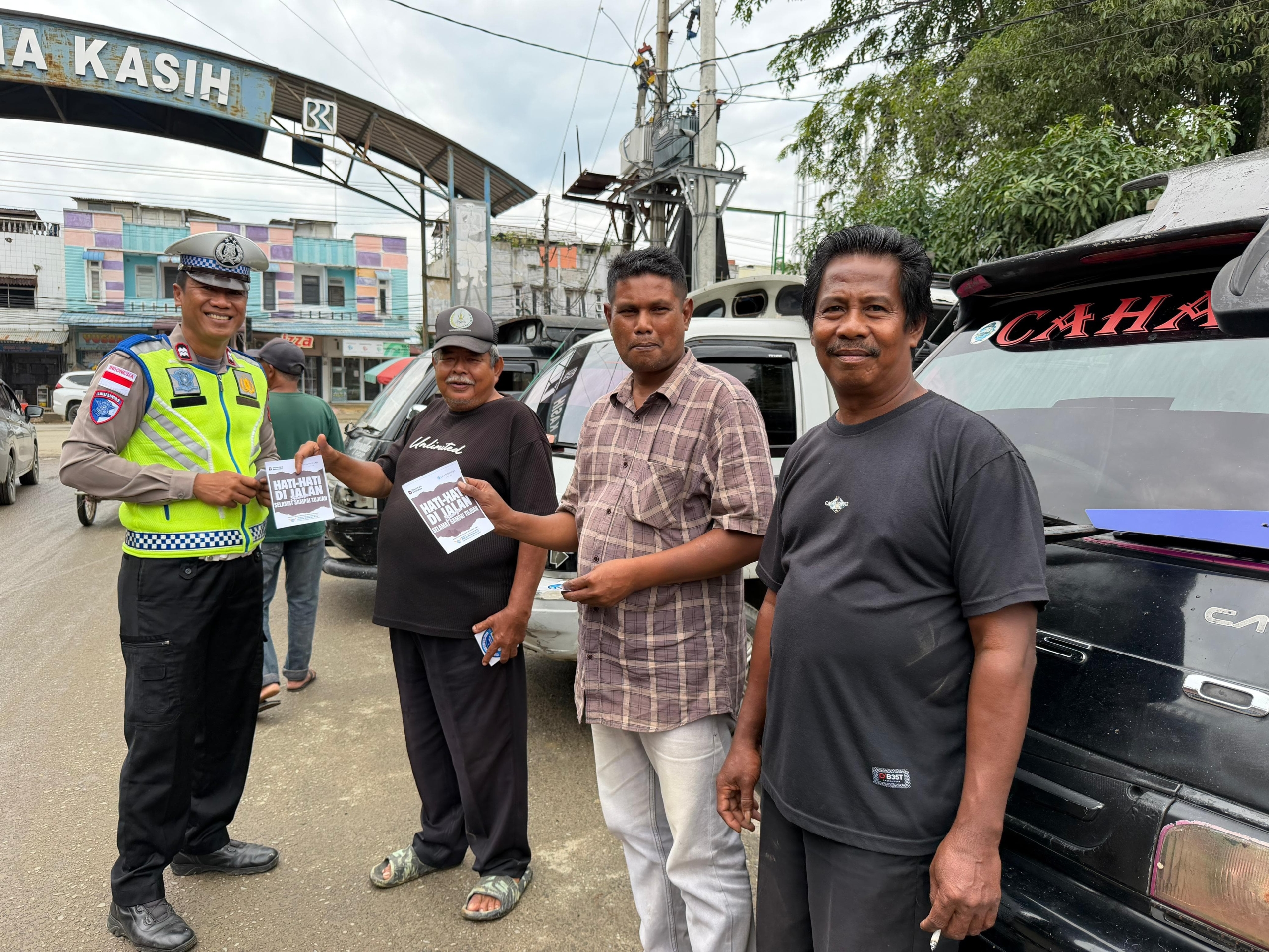 Satlantas Polres Langsa Tingkatkan Kesadaran Tertib Berlalu Lintas bagi Pengemudi Sudaco