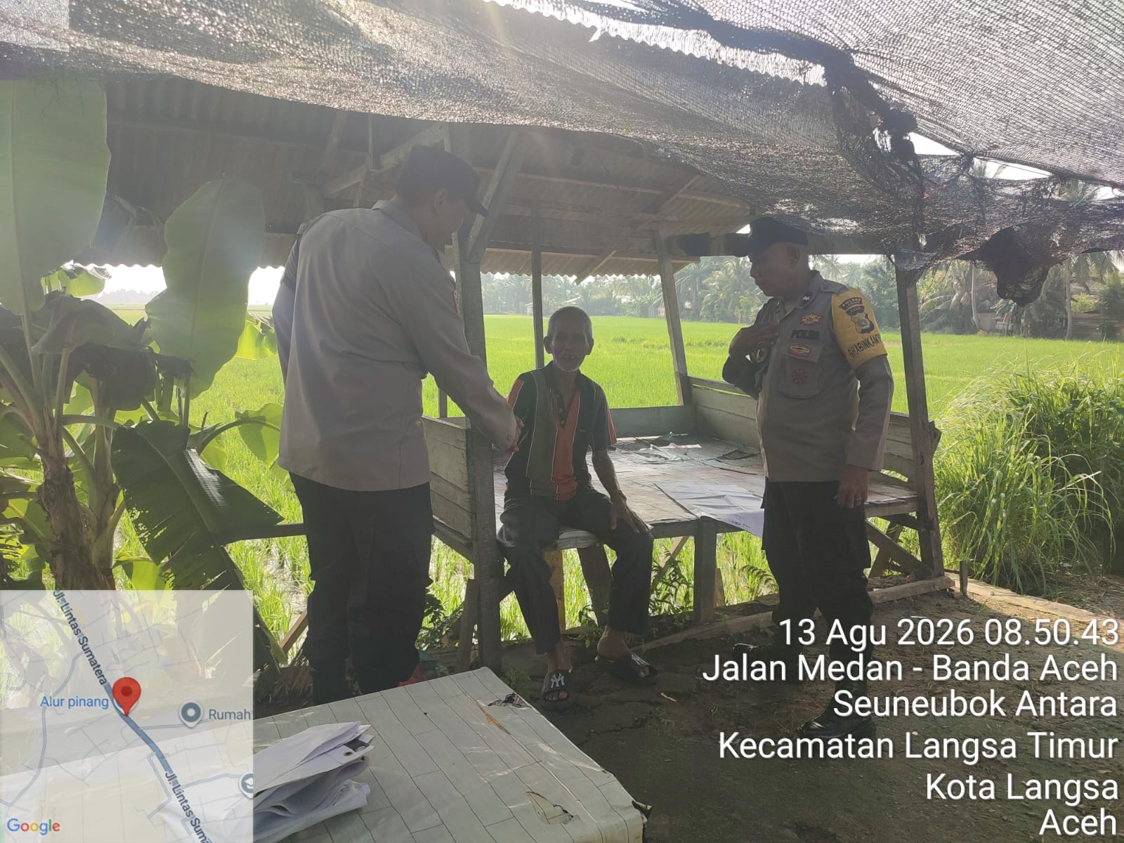 Polsek Langsa Timur Perkuat Patroli Dialogis Jaga Keamanan Masyarakat