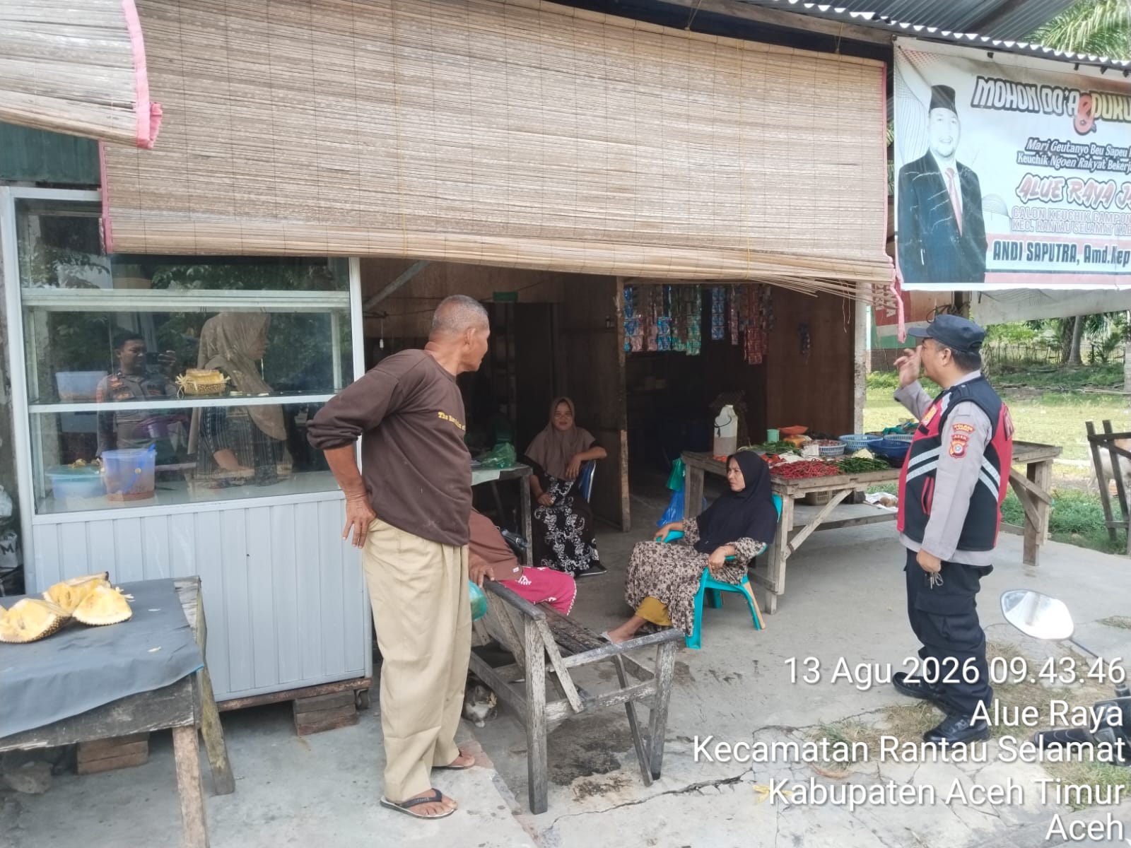 Polsek Rantau Selamat Perkuat Patroli Dialogis Cegah Gangguan Kamtibmas