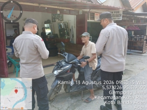 Polsek Langsa Intensifkan Patroli Cegah Aksi Premanisme Dan Gangguan Kamtibmas