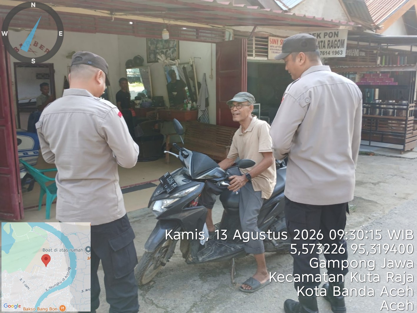 Polsek Langsa Intensifkan Patroli Cegah Aksi Premanisme Dan Gangguan Kamtibmas