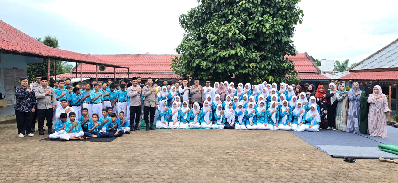 Polisi Saweu Sikula Satbinmas Polres Langsa Perkuat Pembinaan Pelajar