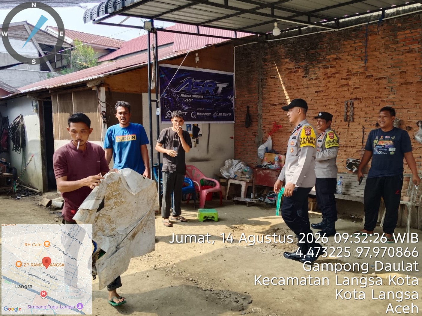 Polsek Langsa Intensifkan Patroli Cegah Aksi Premanisme