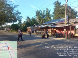 Polsek Sungai Raya Perkuat Protap 01 di Lingkungan Sekolah