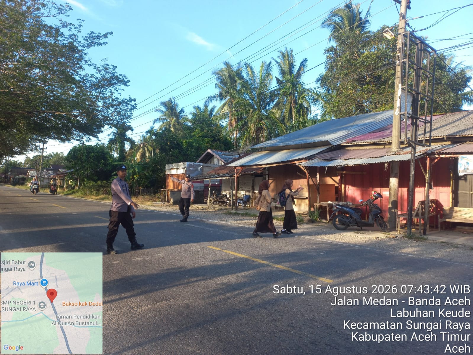 Polsek Sungai Raya Perkuat Protap 01 di Lingkungan Sekolah
