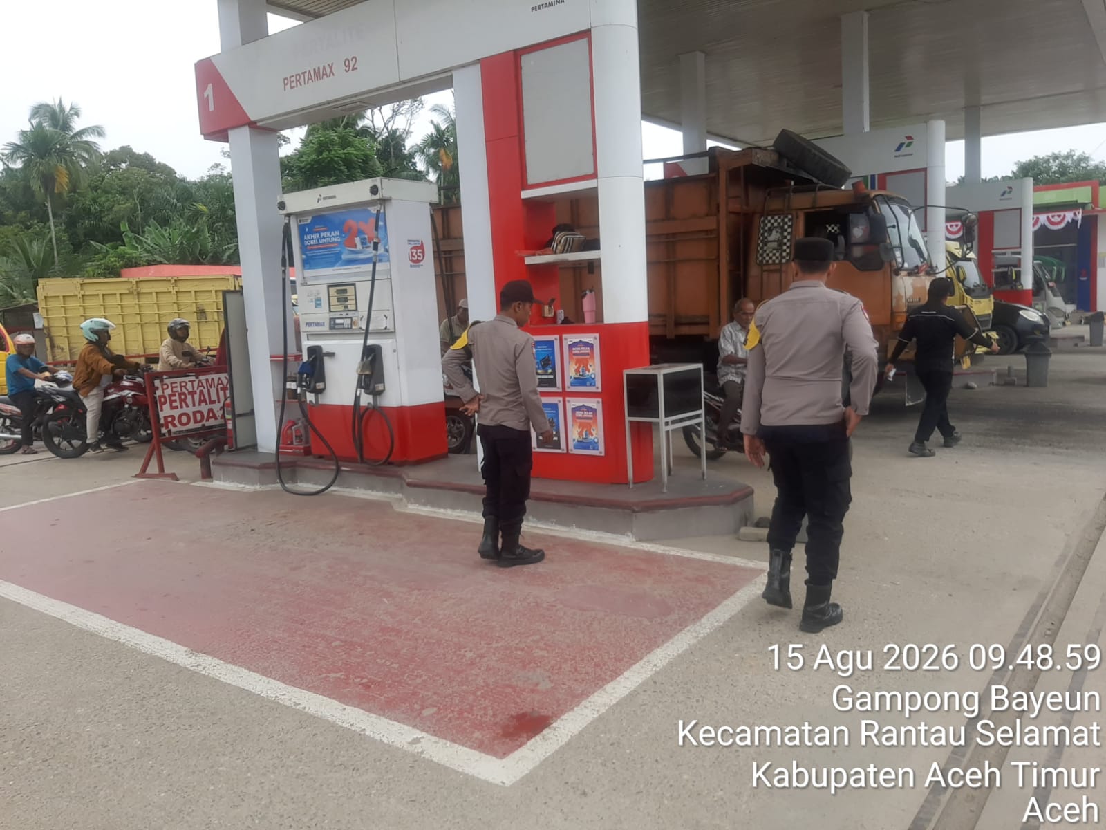 Polsek Rantau Selamat Tingkatkan Patroli Dialogis Cegah Gangguan Kamtibmas