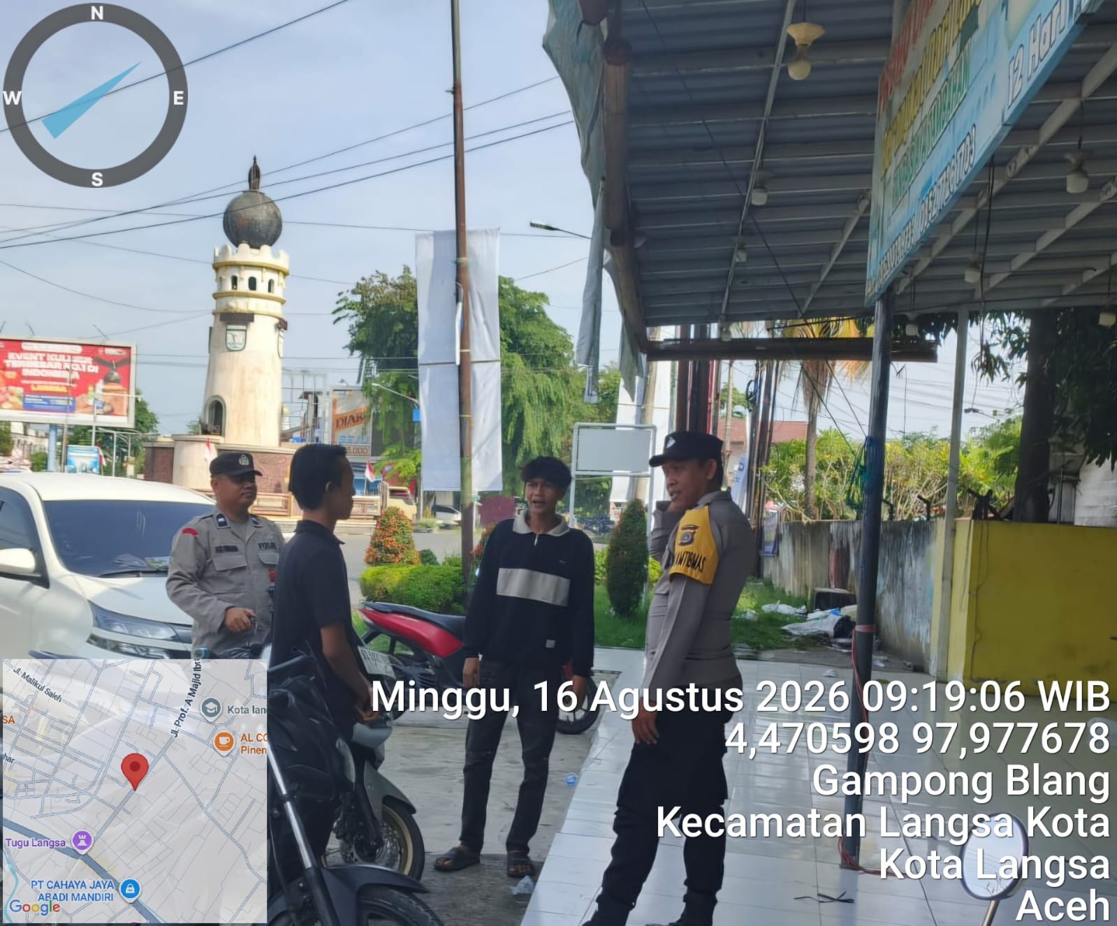 Polsek Langsa Perkuat Patroli Antisipasi Premanisme Dan Gangguan Kamtibmas