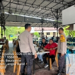 Polsek Langsa Barat Perkuat Patroli Harkamtibmas Di Tengah Aktivitas Masyarakat