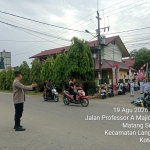 Polsek Langsa Perkuat Pelayanan Pagi Melalui Protap 01 Di Sejumlah Persimpangan