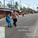 Polsek Sungai Raya Tingkatkan Pengamanan Aktivitas Pelajar Melalui Protap 01