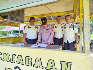 Sat Binmas Polres Langsa Perkuat Pengawasan Dan Kesiapan Satpam Di Sejumlah Objek Vital
