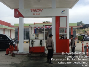 Polsek Rantau Selamat Tingkatkan Patroli Dialogis Untuk Cegah Gangguan Kamtibmas
