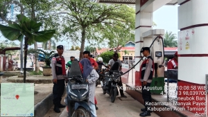 Polsek Manyak Payed Tingkatkan Patroli Dan Pantau Aktivitas Masyarakat Jaga Kamtibmas