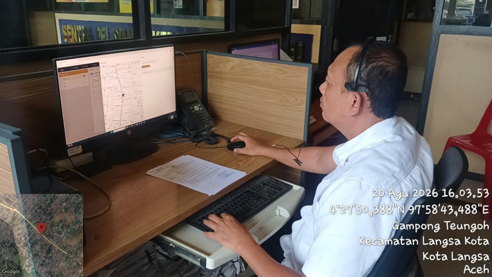 Layanan 110 Polres Langsa Cepat Tindak Lanjuti Laporan Masyarakat