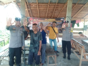 Polsek Birem Bayeun Sosialisasikan Pencegahan Karhutla Kepada Masyarakat