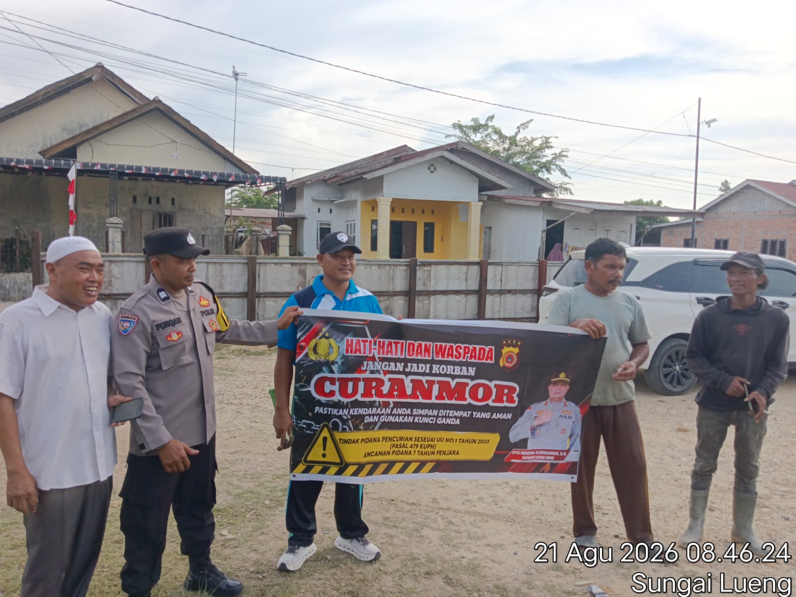 Polsek Langsa Timur Perkuat Patroli Dialogis Cegah Gangguan Kamtibmas