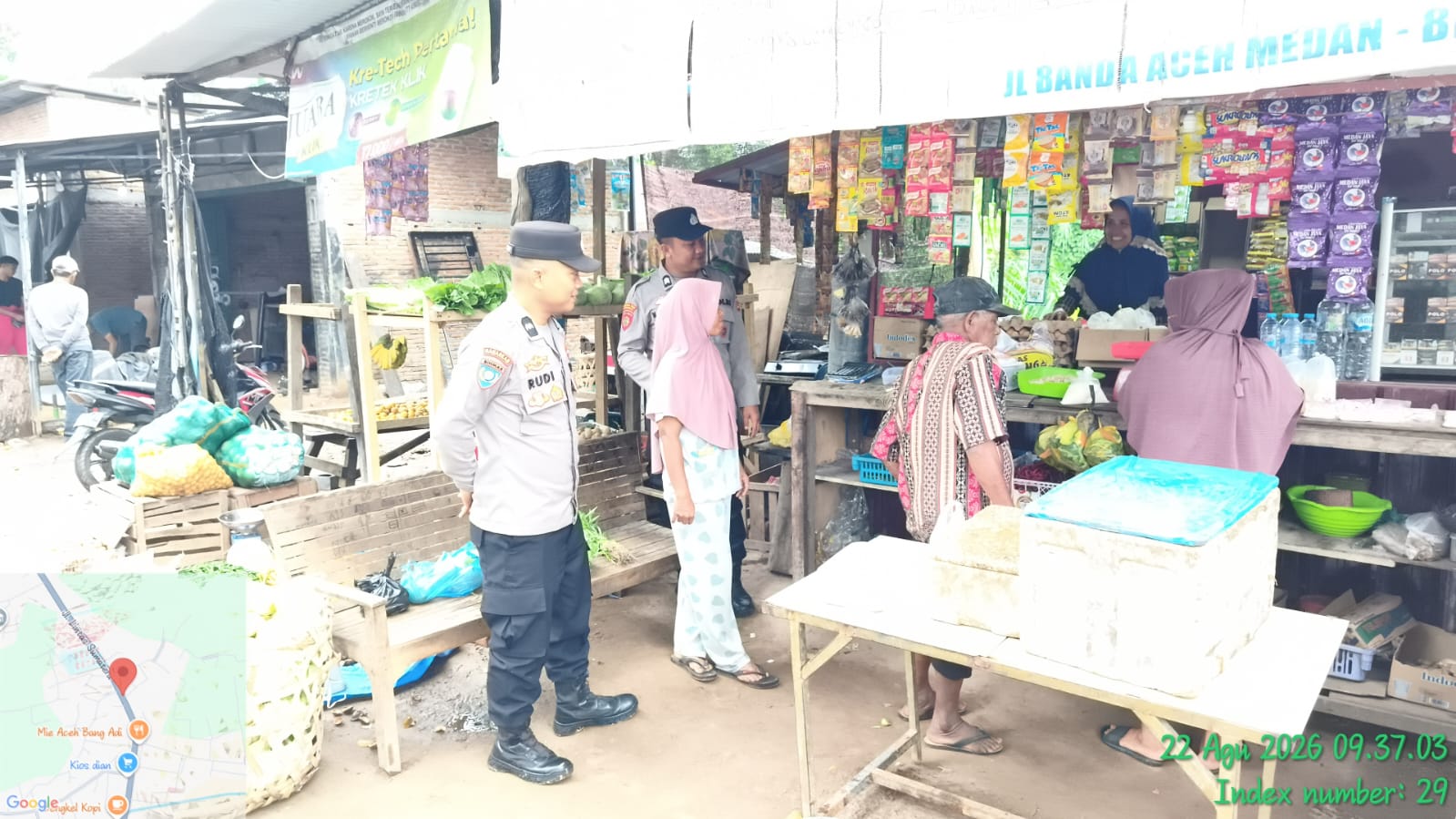 Polsek Birem Bayeun Tingkatkan Patroli Cegah Gangguan Kamtibmas
