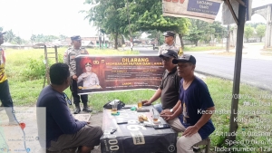 Polsek Langsa Barat Gencarkan Sosialisasi Stop Bakar Hutan Dan Lahan