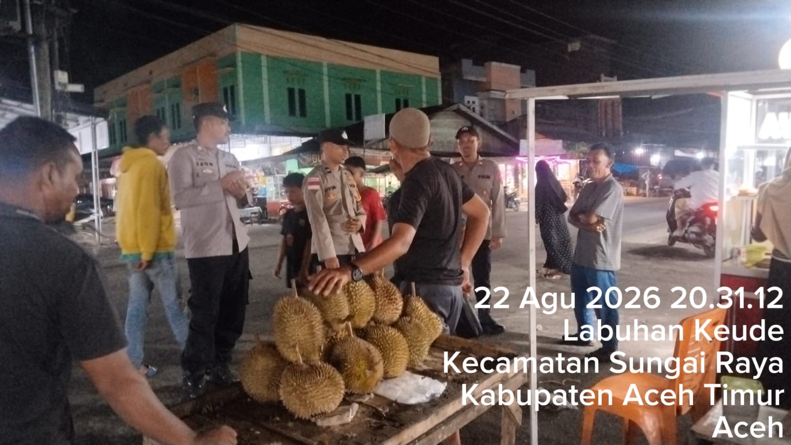 Polsek Sungai Raya Tingkatkan Patroli Malam Antisipasi Gangguan Kamtibmas