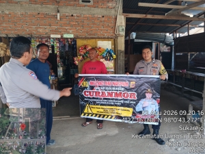 Polsek Langsa Timur Gencarkan Patroli Dialogis Cegah Curanmor