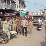 Polsek Langsa Bersama Satpol PP Sosialisasikan Penataan Pedagang Di Kawasan Pasar