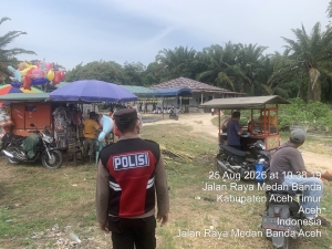 Polsek Rantau Selamat Perkuat Patroli Dialogis Untuk Cegah Gangguan Kamtibmas