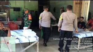 Sinergi TNI-Polri, Patroli Gabungan Perkuat Kamtibmas Di Sungai Raya