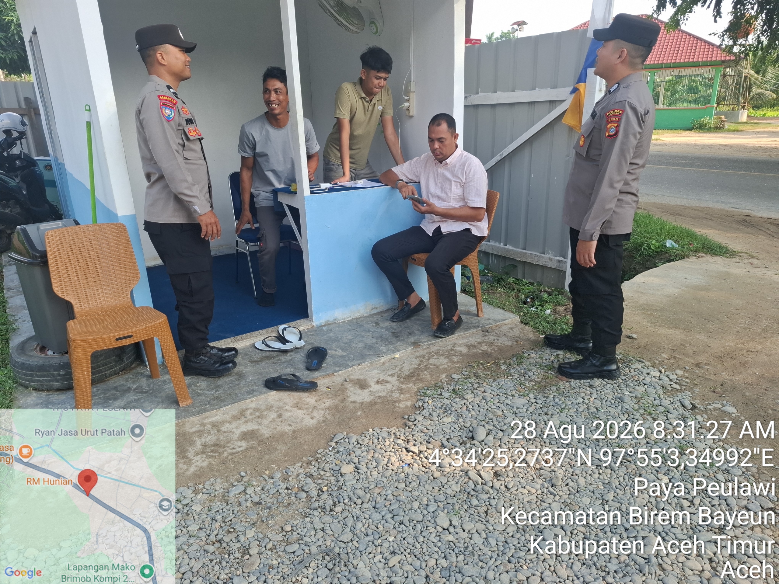 Patroli Polsek Birem Bayeun Perkuat Keamanan dan Cegah Gangguan Kamtibmas