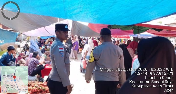 Polsek Sungai Raya Pantau Aktivitas Masyarakat Melalui Patroli Kamtibmas