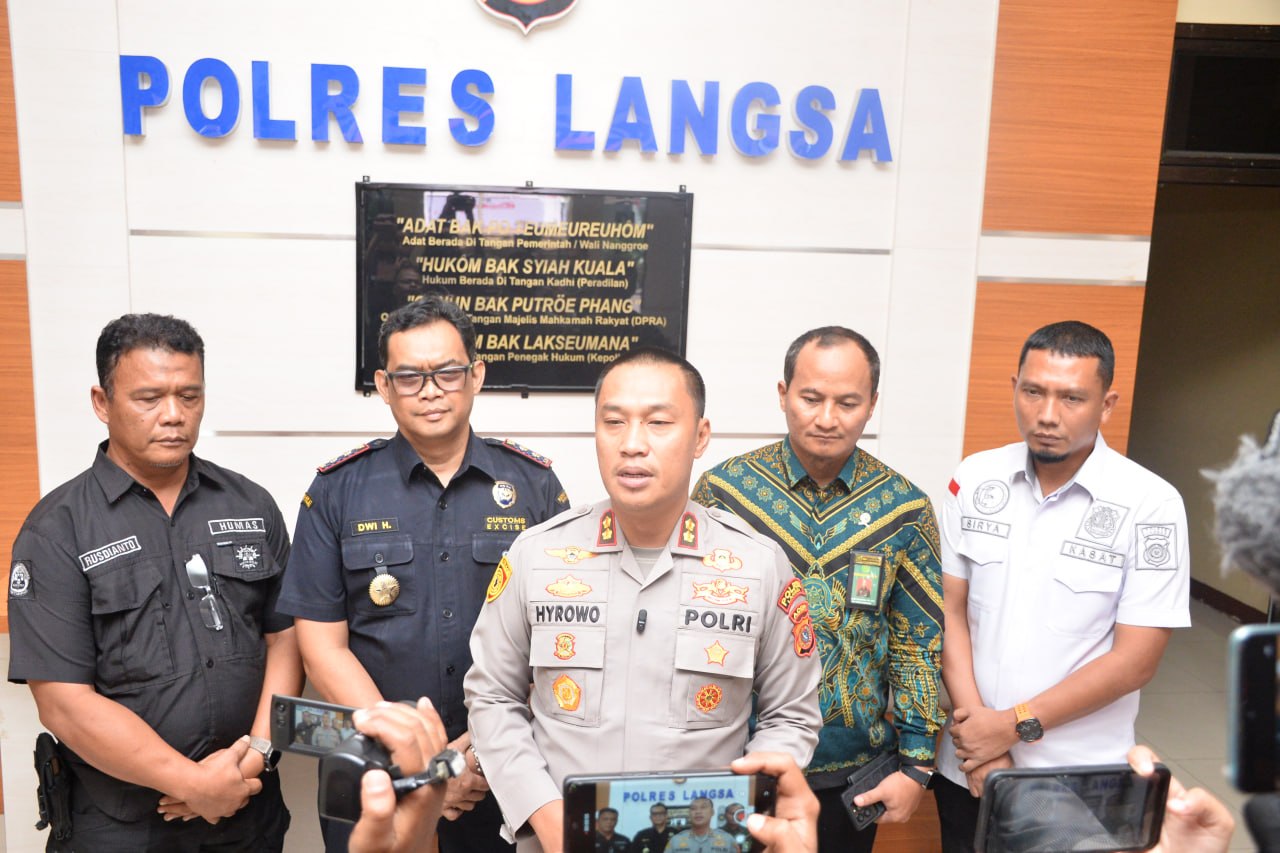 Polres Langsa Musnahkan 3,09 Kg Sabu dan 13,74 Kg Ganja, 38.461 Jiwa Diklaim Terselamatkan