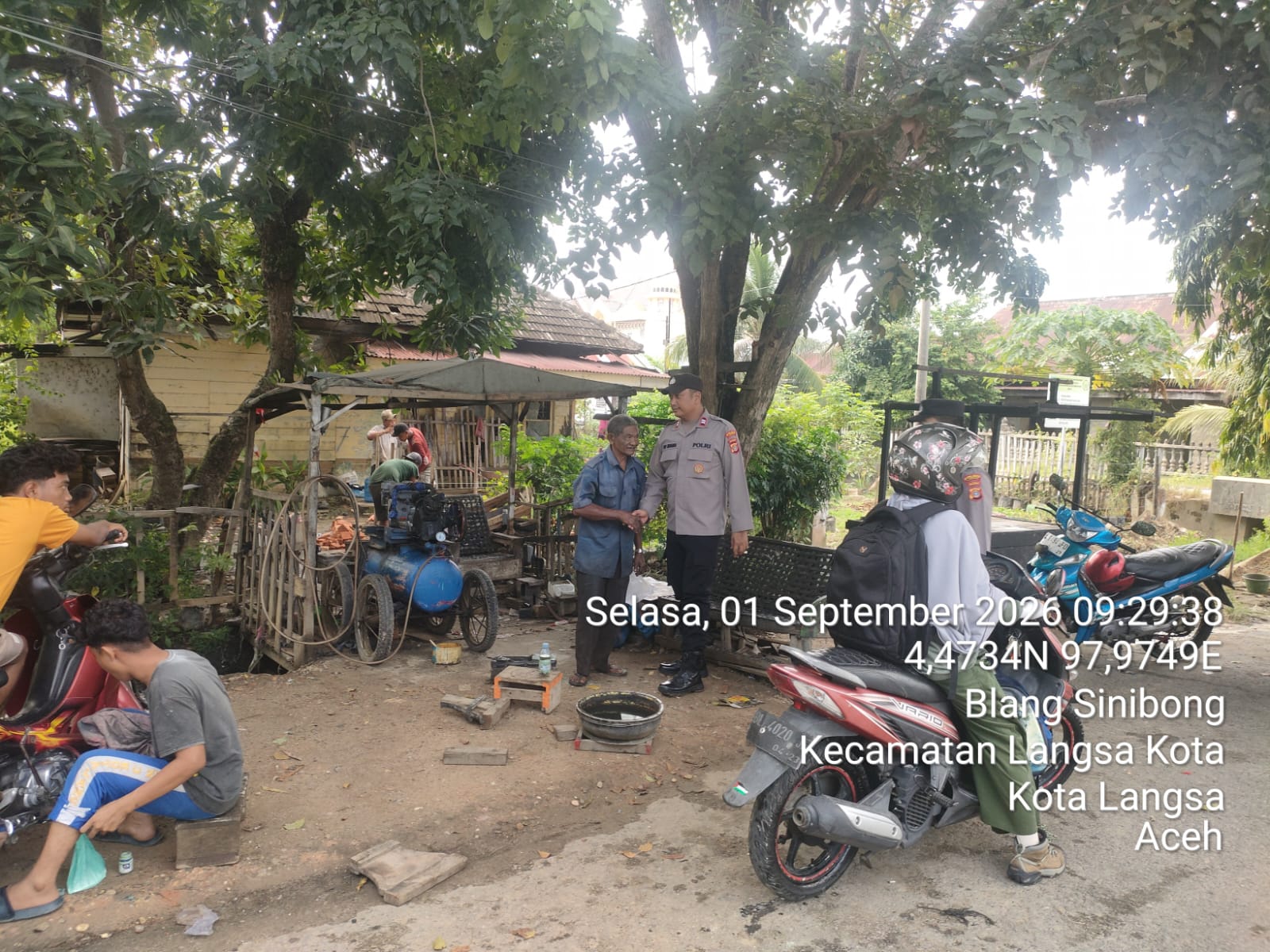 Polsek Langsa Perkuat Patroli Antisipasi Premanisme Dan Gangguan Kamtibmas