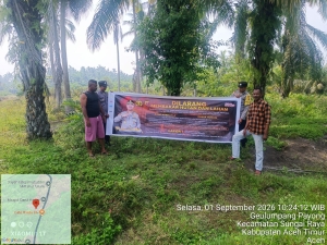 Polsek Sungai Raya Gencarkan Patroli Karhutla Cegah Kebakaran Hutan Dan Lahan