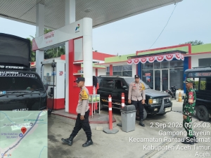 Polsek Rantau Selamat Perkuat Patroli Dialogis, Wujudkan Situasi Kamtibmas Tetap Kondusif