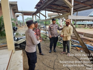 Polsek Birem Bayeun Intensifkan Patroli Kamtibmas, Cegah Gangguan Keamanan Di Wilayah Kecamatan Birem Bayeun