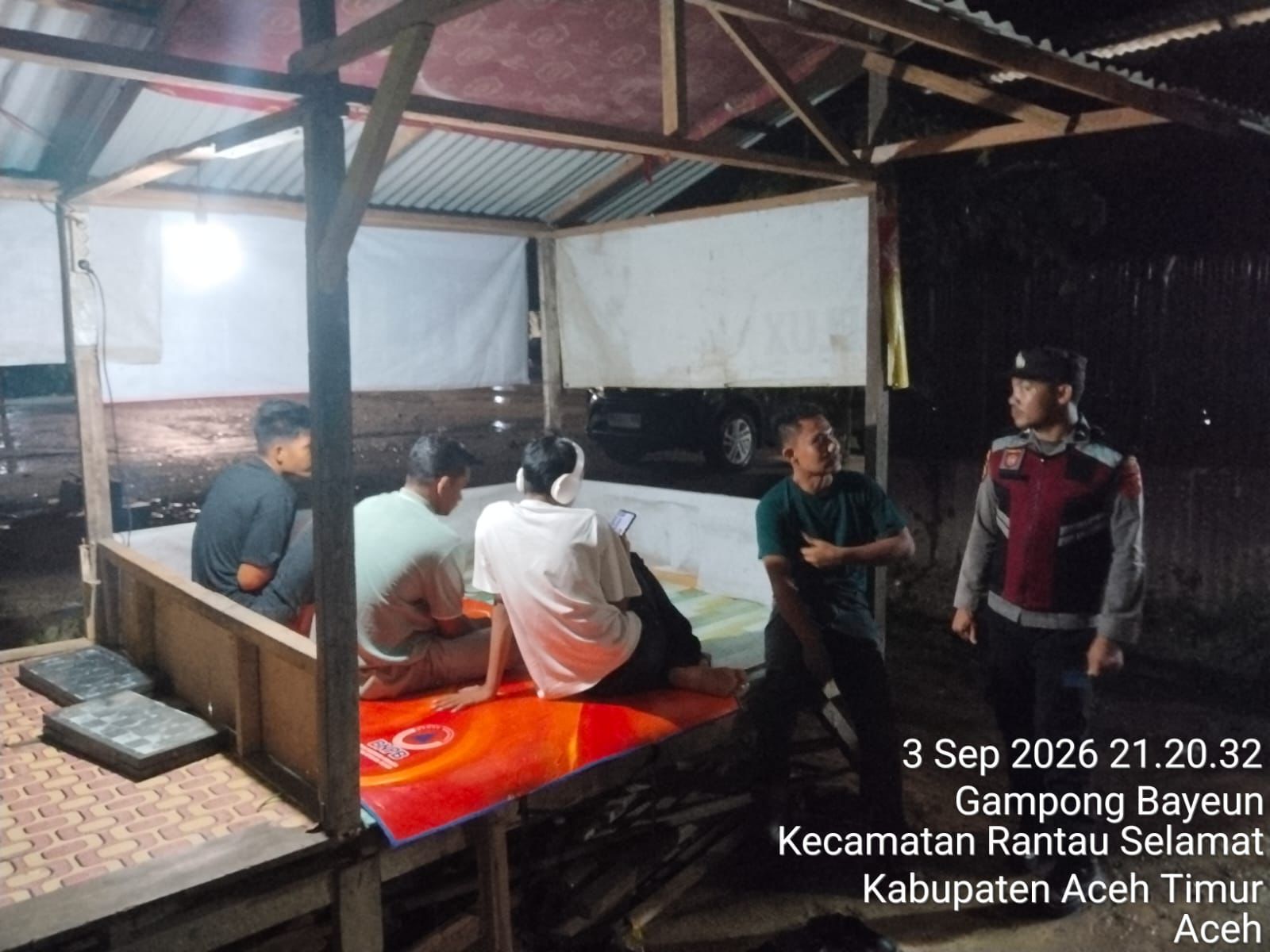 Polsek Rantau Selamat Perkuat Patroli Dialogis, Ciptakan Rasa Aman Bagi Masyarakat