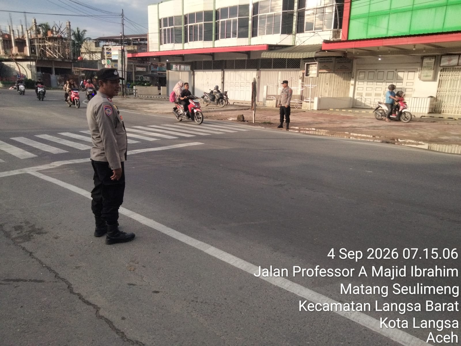 Polsek Langsa Hadir di Titik Strategis, Perkuat Pelayanan Publik dan Kamseltibcarlantas