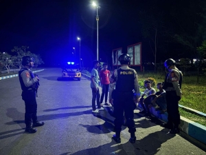 Patroli Perintis Presisi Sat Samapta Polres Langsa, Jaga Kamtibmas Tetap Kondusif