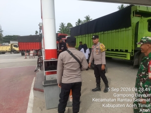 Polsek Rantau Selamat Perkuat Patroli Dialogis, Jaga Kamtibmas Tetap Kondusif