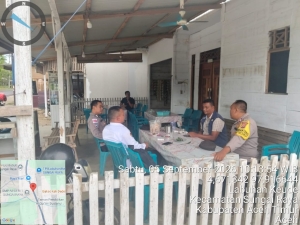 Polsek Sungai Raya Tingkatkan Patroli Harkamtibmas, Pantau Aktivitas Warga