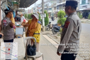 Polsek Langsa Intensifkan Patroli, Antisipasi Premanisme dan Gangguan Kamtibmas