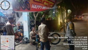 Polsek Langsa Perkuat Patroli, Antisipasi Premanisme dan Gangguan Kamtibmas