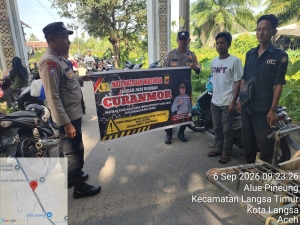 Polsek Langsa Timur Gencarkan Patroli Karhutla, Cegah Kebakaran Sejak Dini