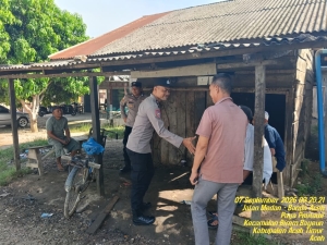 Polsek Birem Bayeun Perkuat Patroli Kamtibmas, Ciptakan Rasa Aman di Tengah Masyarakat
