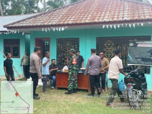 Sinergitas TNI-Polri, Polsek Sungai Raya Pantau Aktivitas Masyarakat Cegah Gangguan Kamtibmas