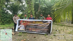 TNI-Polri Bersinergi Laksanakan Patroli Karhutla Di Sungai Raya, Cegah Kebakaran Hutan Dan Lahan