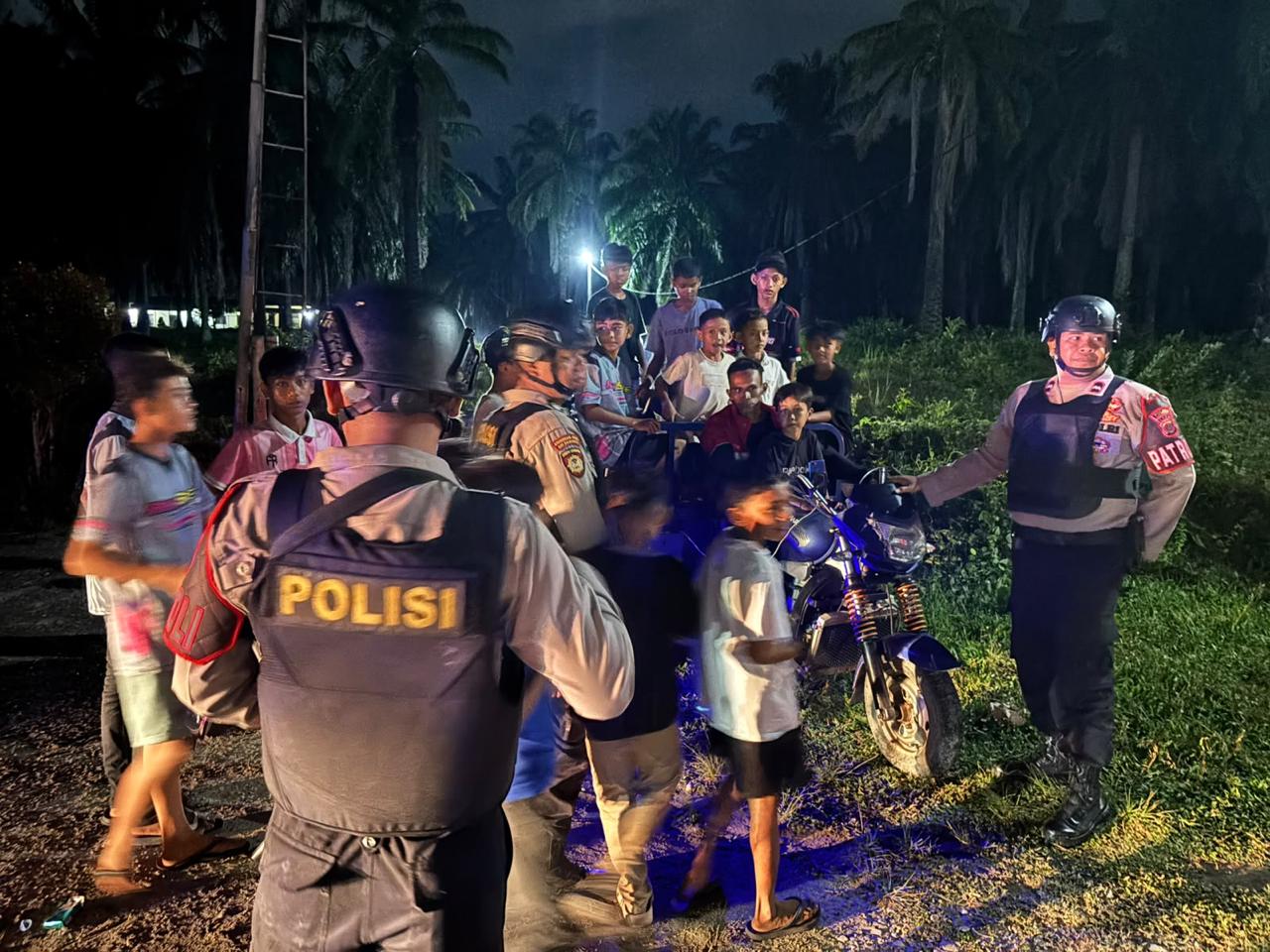 Patroli Perintis Presisi Sat Samapta Polres Langsa Perkuat Kamtibmas Di Wilayah Hukum Polres Langsa
