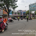 Sat Lantas Polres Langsa Perkuat Pelayanan Pagi, Jaga Kelancaran Arus Lalu Lintas