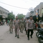 Polsek Langsa Bersama Satpol PP Tertibkan Pedagang, Jaga Kenyamanan Kawasan Pasar
