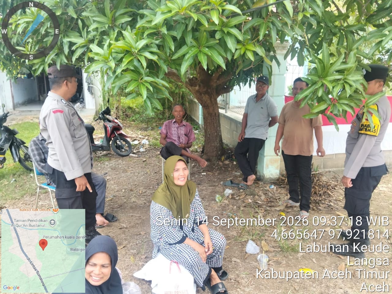 Polsek Sungai Raya Tingkatkan Patroli, Pantau Aktivitas Masyarakat Dan Jaga Kamtibmas