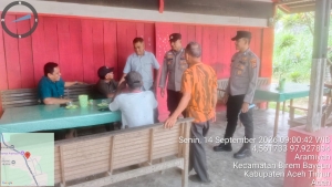 Polsek Birem Bayeun Intensifkan Patroli, Cegah Gangguan Kamtibmas